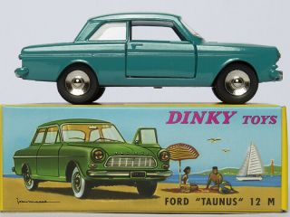 Diecast 1/43 Dinky Toys Atlas 538 Ford " Taunus " 12 M Alloy Car & Toys Model