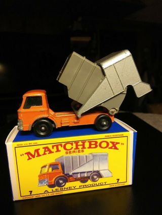 Matchbox Lesney 7c Regular Wheels Ford Refuge Truck W/box