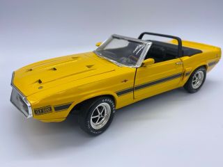 1969 Shelby Gt - 500 American Muscle Ertl 1/18 Scale Diecast Model Collector Car