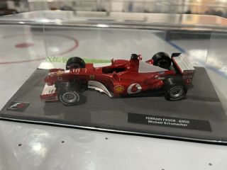 1/43 Diecast Formula 1.  Michael Schumacher Ferrari F2002 F1 World Champion 2002