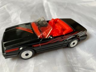 Matchbox Cadillac Allante Black Body Laser Wheels Toy Model Car