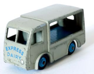 Dinky Toys No.  30v Express Dairy N.  C.  B Electric Van Milk Float (1949 - 53).