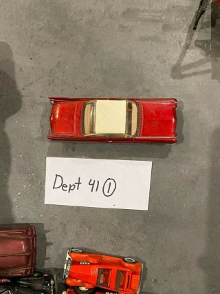 Dinky Matchbox 1959 Cadillac Coupe De Ville (dy - 7) Red 1:43