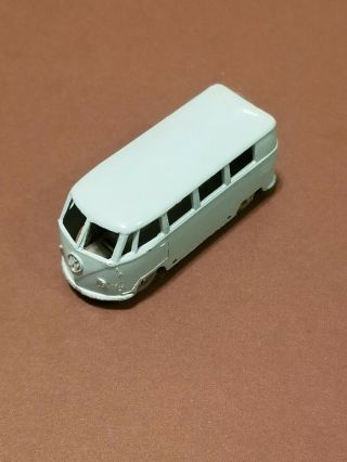 Vintage Budgie Volkswagen Micro Bus No.  12 Made In England Blue