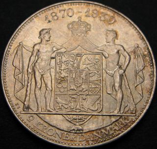 Denmark 2 Kroner 1930 - Silver - King 