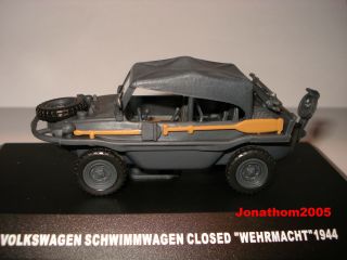 Volkswagen Schwimmwagen Closed Wehrmacht 1944 Au 1/43°