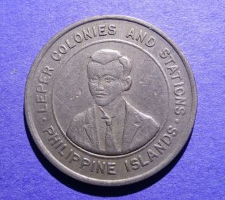 1930 Philippines Islands Culion Leper Colony 10 Centavos Vf/xf Low Mintage