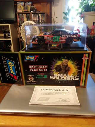 Nascar Diecast 1/24 Revell Bobby Labonte 18 Interstate Batteries Small Soldiers