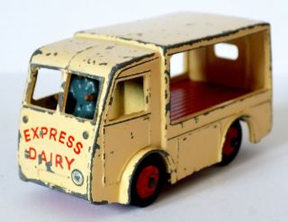 Dinky Toys No.  30v Express Dairy N.  C.  B Electric Van (1949 - 53)