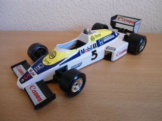 Williams Fw08 Burago F1 Formula One Die Cast Model Car 1/24 Scale Made In Italy