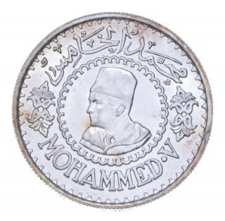 Better Date - 1956 Morocco 500 Francs - Silver 197