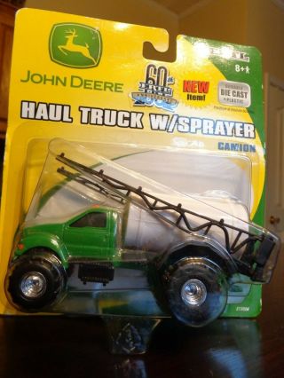John Deere Ford Haul Truck W/sprayer Ertl 2005 Diecast / Plastic