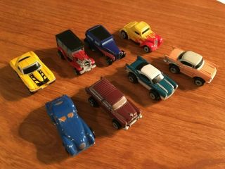 Micro Machines Set Of 8 Classic Vintage Cars By Galoob