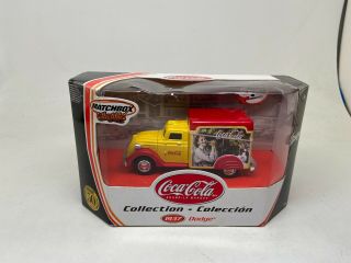 Matchbox - Collectibles - Coca Cola - 1937 Dodge - (norman Rockwell) - 2001 -