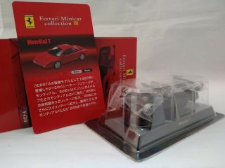 Kyosho 1/64 Ferrari Mondial T Black Unassembled Free/shipping From /japan