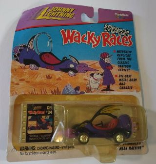 Johnny Lightning Wacky Races Dick Dastardly 