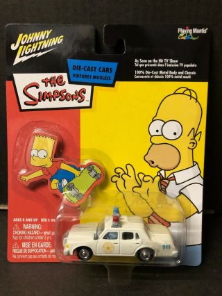Johnny Lightning Boxed The Simpsons Wiggum 