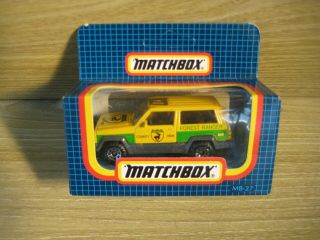 Matchbox Superfast Mb27 Jeep Cherokee Forest Ranger Absolutely