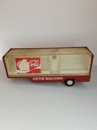 Buddy L Corp Coca Cola Delivery Semi Truck Trailer Toy