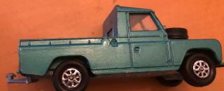Vintage Corgi Toys Land Rover (green/teal) 109 W.  B.  Made In Gt Britan