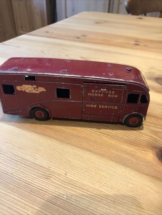 Vintage Dinky Supertoys 981/581 British Railway Express Horse Box Ps052