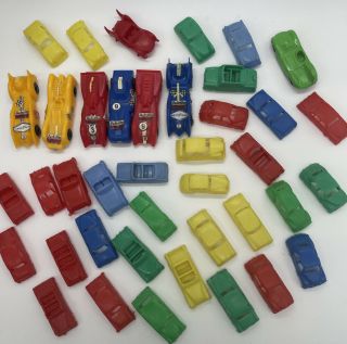 40 Vintage Plastic Toy Cars 1950 