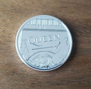 2020 Great Britain 1 Oz Silver Music Legends Queen