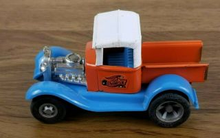 Vintage Tonka Hot Rod Scorcher / Truck Model A Ford Race Car Toy Orange Blue