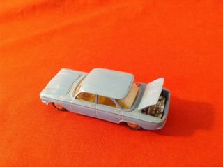 Rare Old 1/43 Corgi Toys Made In England 229 Chevrolet Corvair Saloon 1960 Blue