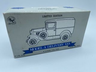 Vintage Heinz Ford Model A Delivery Van Diecast 1/25 Spec Cast Bank