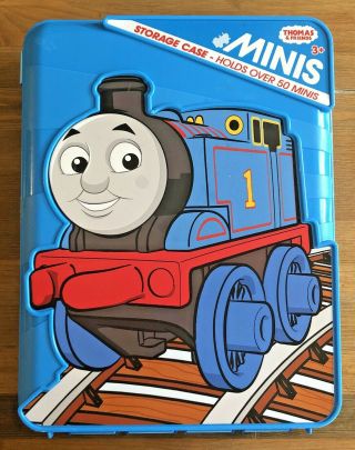 Thomas The Tank Engine Minis Storage Case Holds Over 50 Minis - Empty case only 2