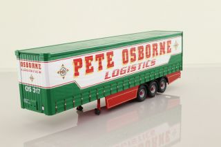 Corgi 1:50 Scale Trucks; Curtainside Trailer; Pete Osborne; V Good Unboxed