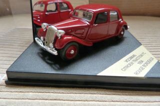 Citroën Traction 7C by Vitesse 1/43 and Boxed - rouge Bordeaux 2