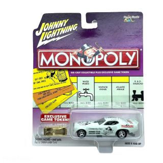 Johnny Lightning Monopoly Advance To Go 1971 Plymouth Satellite Funny Car 1/64