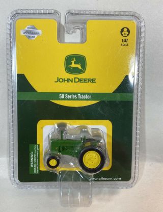 John Deere Athearn 50 Series Tractor Miniature Die - Cast 1:87 7701