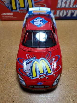 2000 Bill Elliott 94 McDonald ' s / McFlurry Ford 1:24 NASCAR Action Die - Cast MIB 3