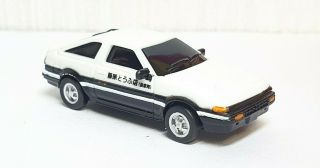 1/87 Dydo Initial D Ae86 Toyota Sprinter Trueno Fujiwara Pullback Toy Model Car