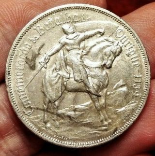 Portugal 10 Escudos 1928 (aunc Scarce Silver)