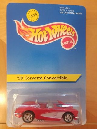1995 Hot Wheels Limited Edition 