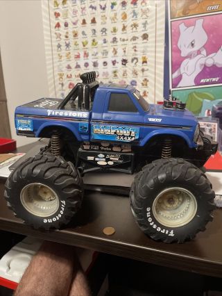 Big Foot 4x4x4 Monster Truck Vintage No Controller Truck Only Rare