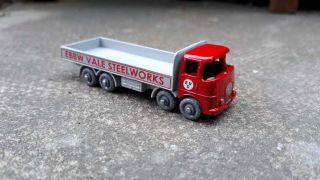 Matchbox Lesney Models Erf 68g Truck " Ebbw Vale Steelworks " Code 3