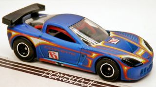 Hot Wheels Chevrolet Corvette C6r Blue Chevy Garage Real Riders 1/64 Scale