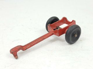 Vintage Hubley 2364 Cast Iron Metal Toy Log Trailer 4 5/8 " L