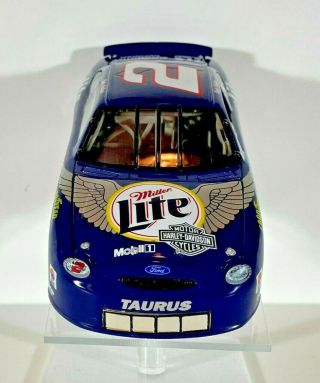 1/24 Action 1999 Rusty Wallace Miller Lite Beer Harley Davidson Ford T - Bird RARE 3