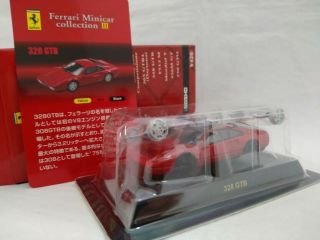 Kyosho 1/64 Ferrari 328 Gtb Red Unassembled F/shipping F/japan