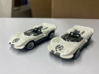 1998 Hot Wheels First Editions Chaparral 2 Pearl White 66 Loose From Showcase