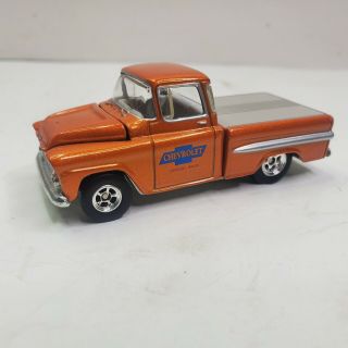 Hot Wheels - 1958 Chevrolet Service - Sales Apache Pickup Truck Real Riders