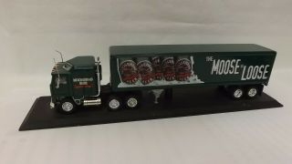Matchbox Moosehead Semi Truck & Trailer " The Moose Is Loose "