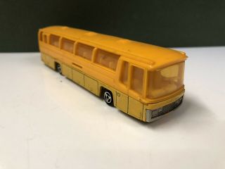 Majorette No 373 Neoplan Yellow Bus Coach 1/87 Scale Ho Gauge