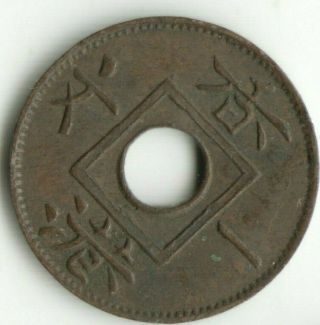 Hong - Kong 1863 One Mil Coin Start At £1
